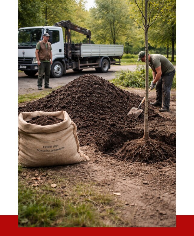 Грунт для посадки деревьев в Ханты-Мансийске от 1225 р. | ПРОНЕРУДХнт