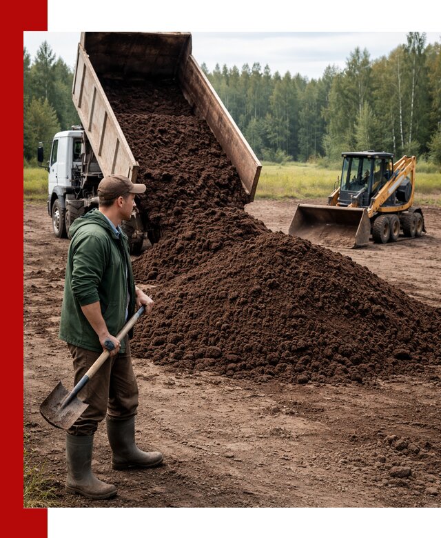 Купить верховой торф с доставкой в Ханты-Мансийске для садоводства и растений