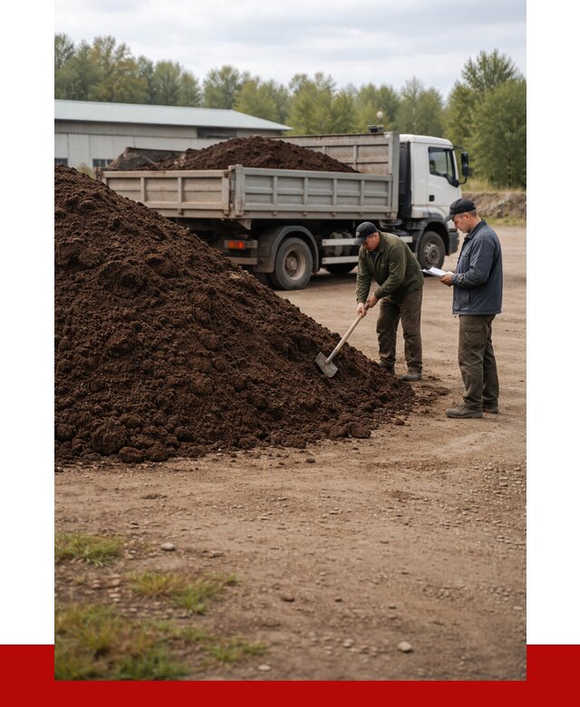 Кислый торф в Ханты-Мансийске с доставкой от 1225 р. за куб | ПРОНЕРУДХнт