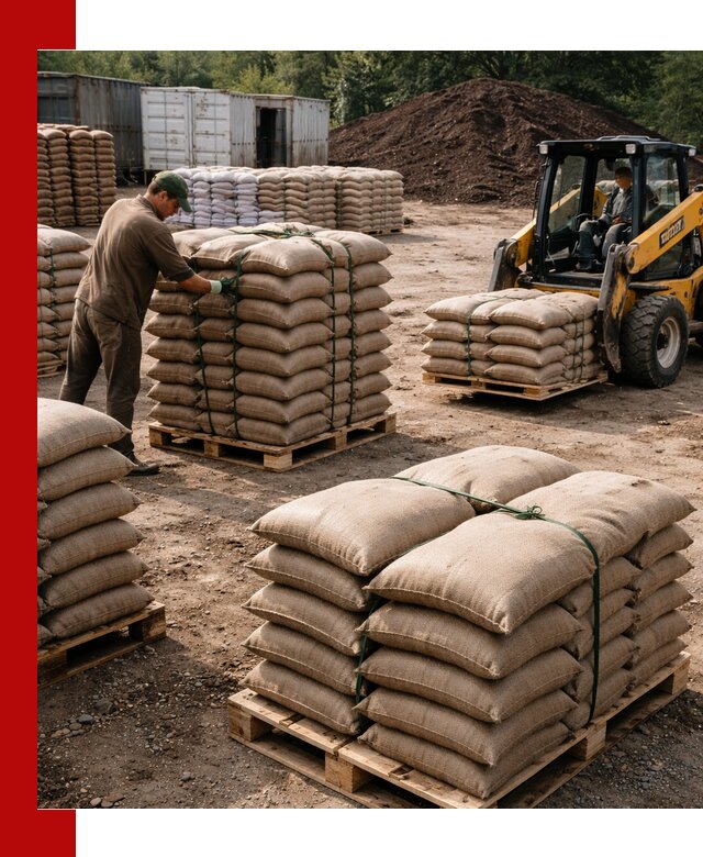 Доставка торфа в мешках по выгодным ценам в Ханты-Мансийске