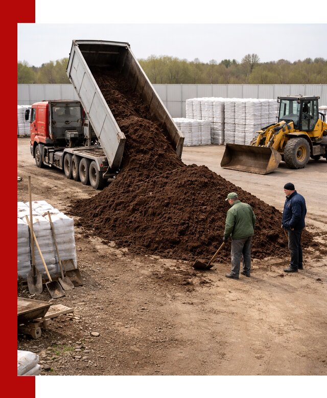 Доставка торфяных смесей оптом и в розницу в Ханты-Мансийске