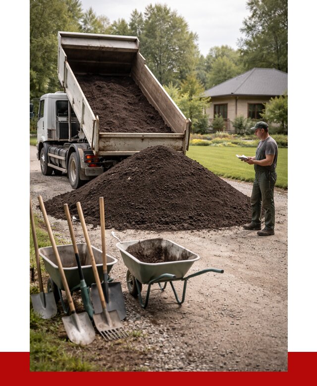 Купить чернозем с доставкой в Ханты-Мансийске от 1838 р. | ПРОНЕРУДХнт