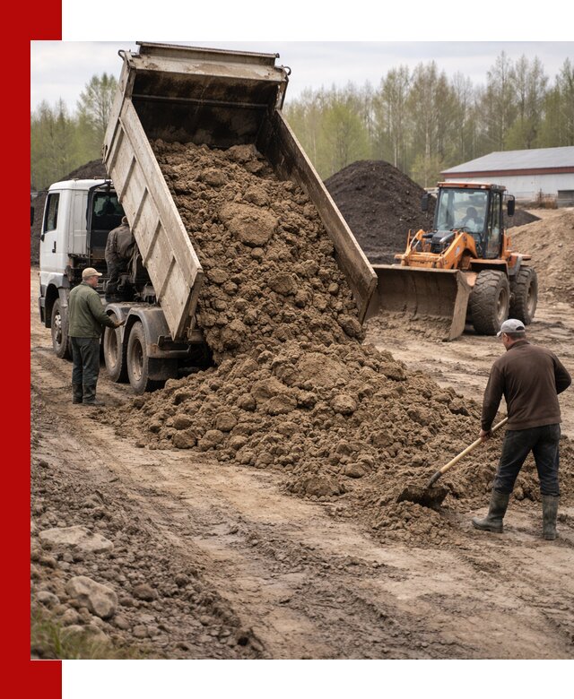 Доставка глин и суглинков в Ханты-Мансийске оптом и вкрай