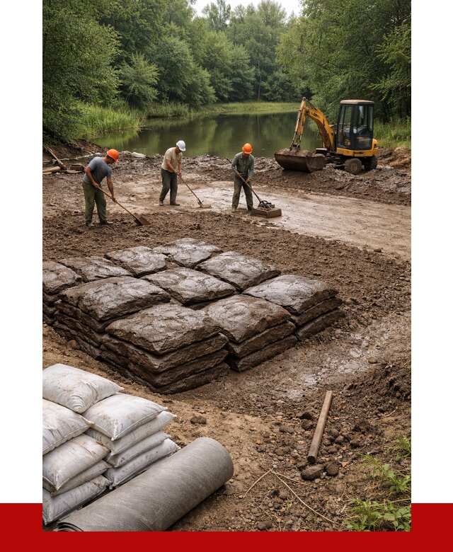 Купить глину для пруда в Ханты-Мансийске от 4594 р. с доставкой | ПРОНЕРУДХнт