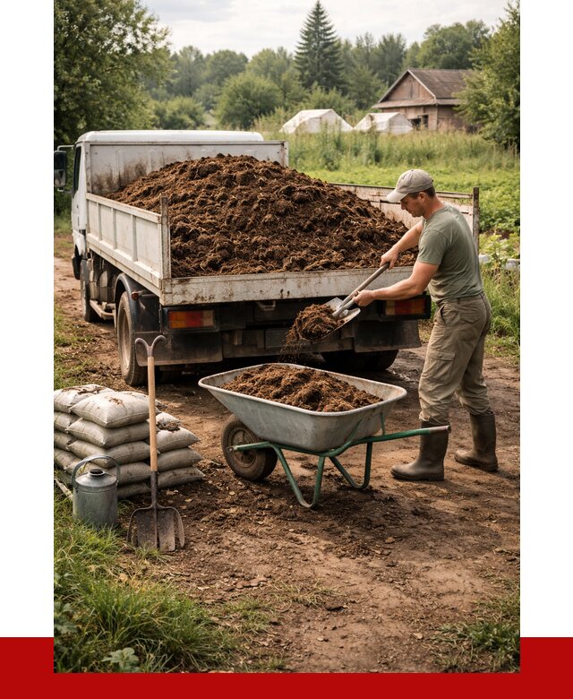 Купить коровий навоз с доставкой в Ханты-Мансийске от 1838 р. | ПРОНЕРУДХнт