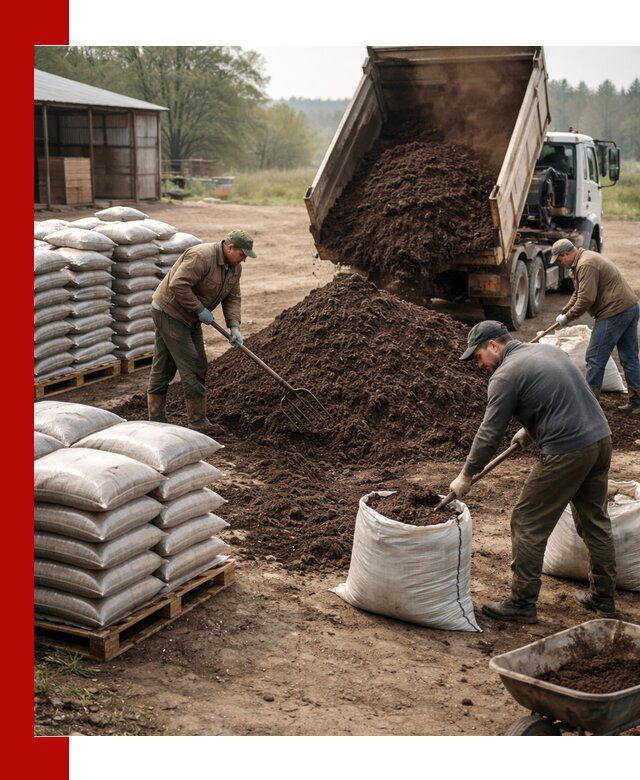 Доставка компоста оптом и в розницу в Ханты-Мансийске