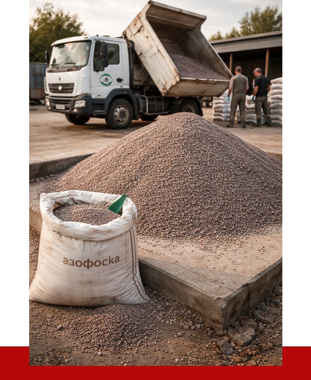 Купить азофоска в Ханты-Мансийске с доставкой от 1225 р. за куб | ПРОНЕРУДХнт
