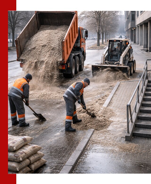 Поставка противогололедных материалов в Ханты-Мансийске