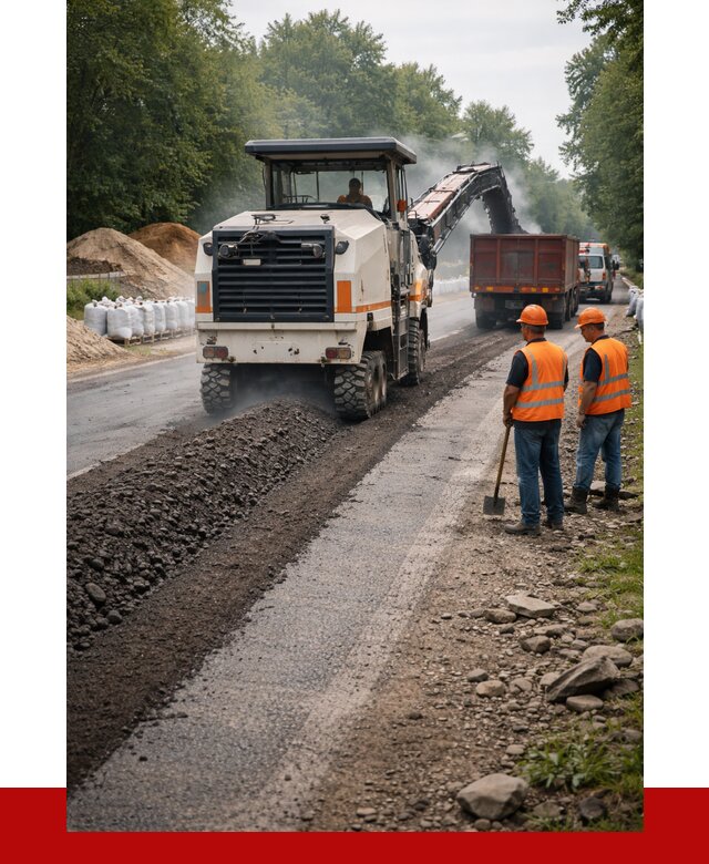 Фрезерованный асфальт в Ханты-Мансийске от 2246 р./куб. | ПРОНЕРУДХнт