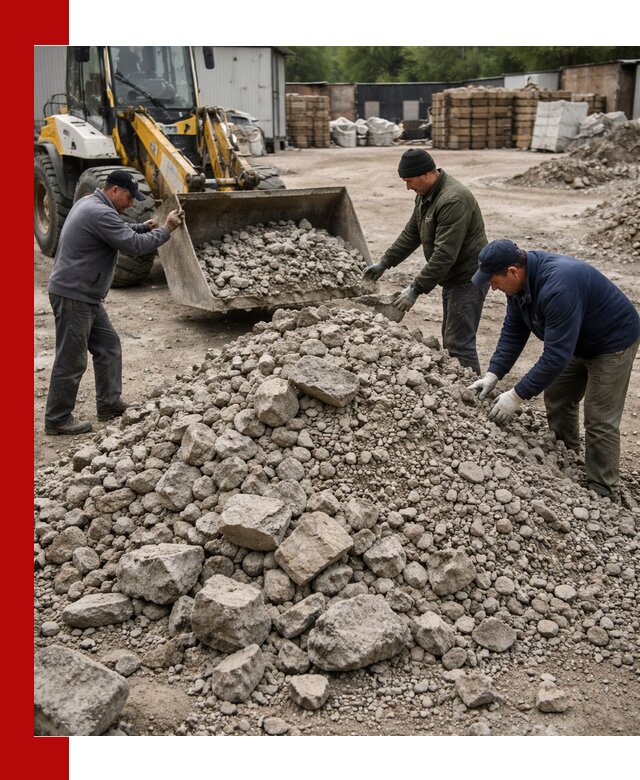 Демонтаж и вывоз бой бетона в Ханты-Мансийске