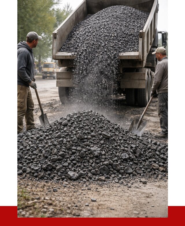 Дробленый асфальт в Ханты-Мансийске от 2859 р. с доставкой | ПРОНЕРУДХнт