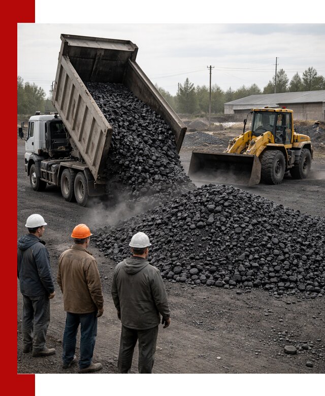 Доставка угля антрацита в Ханты-Мансийске с самосвалами и погрузкой
