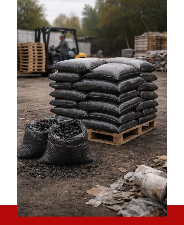 Купить уголь в мешках с доставкой в Ханты-Мансийске от 7657 р. | ПРОНЕРУДХнт