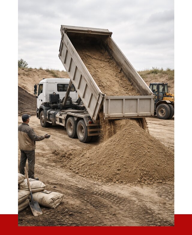 Доставка самосвалом 20 кубов в Ханты-Мансийске от 7657 р. | ПРОНЕРУДХнт