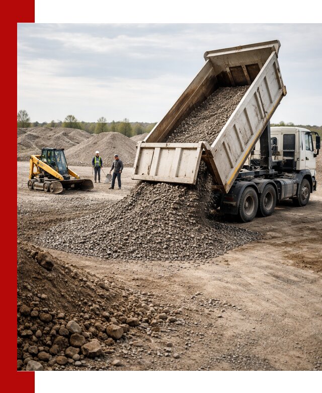 Доставка самосвалом 25 м³ в Ханты-Мансийске быстро и надежно