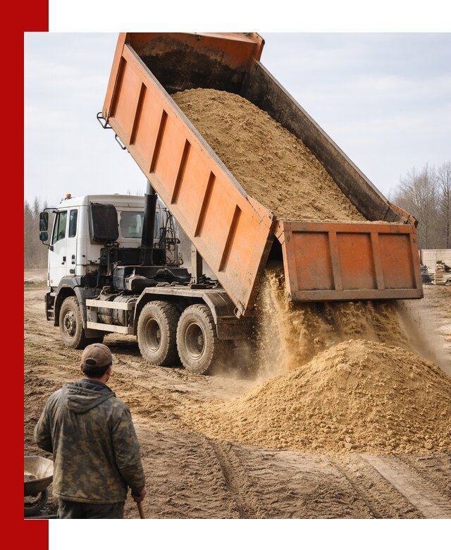 Аренда самосвала 20 тонн для перевозки грузов в Ханты-Мансийске
