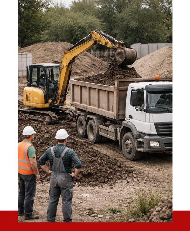 Вывоз грунта в Ханты-Мансийске от 4594 р. самосвалом | ПРОНЕРУДХнт