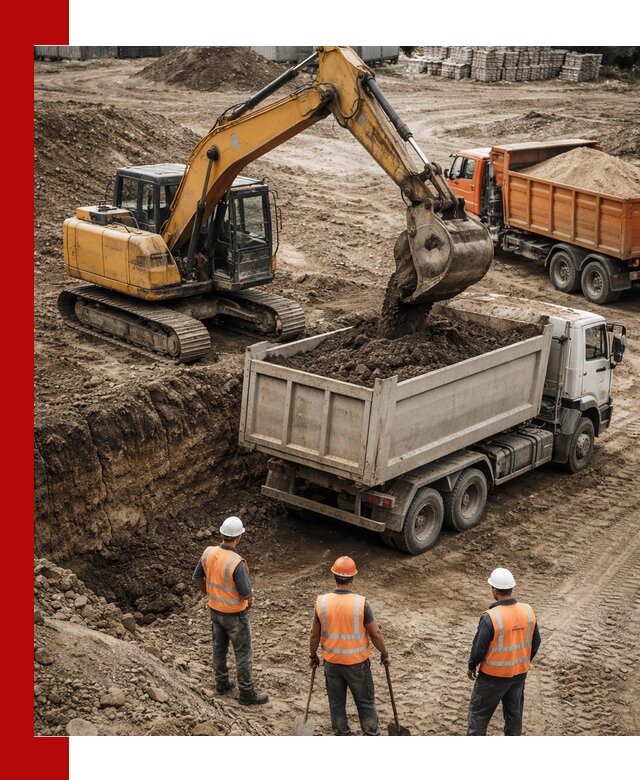 Разработка грунта для строительства и благоустройства в Ханты-Мансийске