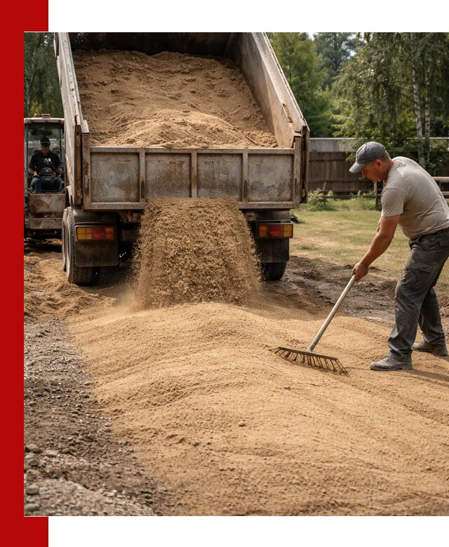 Отсыпка участка песком в Ханты-Мансийске быстро и качественно