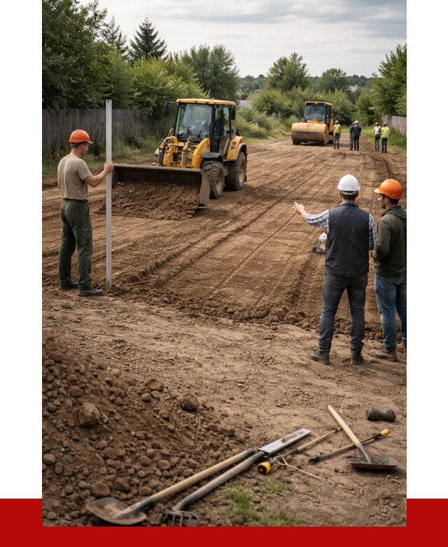 Планировка участка грунтом в Ханты-Мансийске от 4594 р ПРОНЕРУДХнт