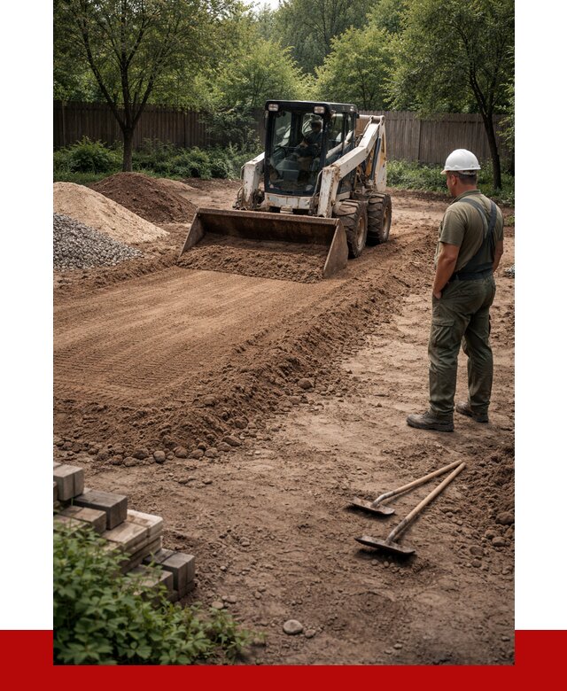 Выравнивание участка под ключ в Ханты-Мансийске от 3573 р. | ПРОНЕРУДХнт