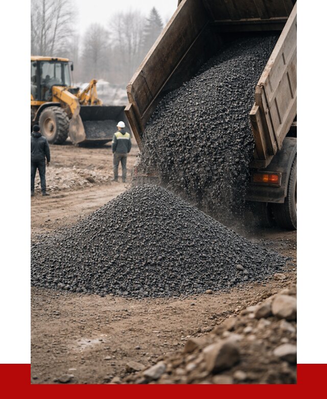 Асфальтовая крошка в Ханты-Мансийске с доставкой от 1838 р. | ПРОНЕРУДХнт